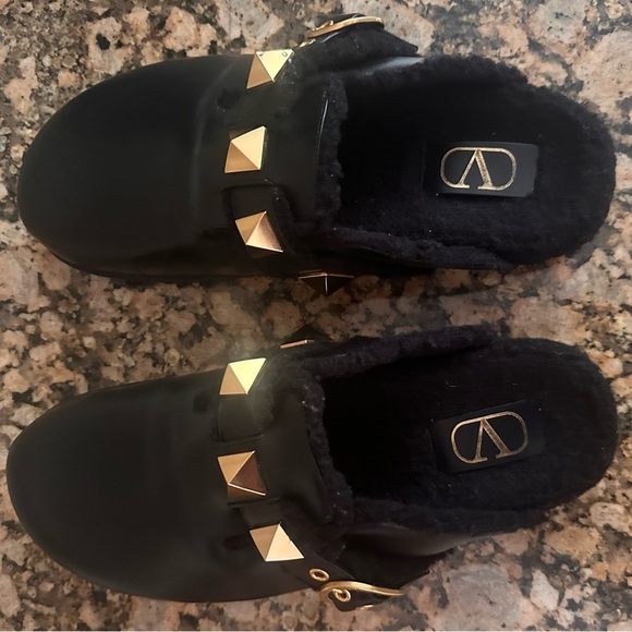 VALENTINO GARAVANI Roman Stud Sabot Mule - Picture 7 of 9